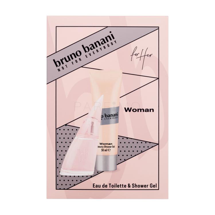 Bruno Banani Woman Ajándékcsomagok eau de toilette 30 ml + tusfürdő 50 ml