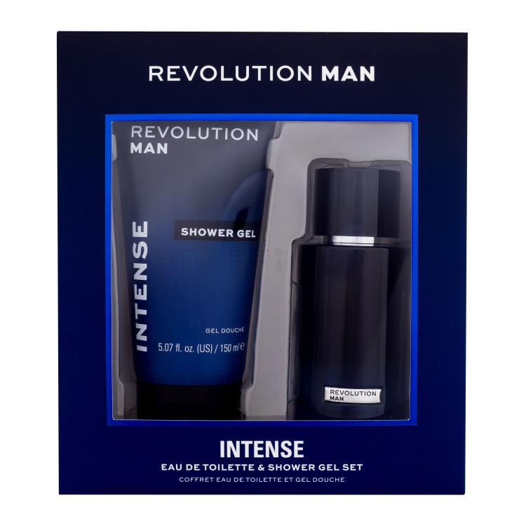 Revolution Man Intense Ajándékcsomagok eau de toilette 100 ml + tusfürdő 150 ml