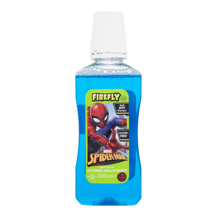 Marvel Spiderman Firefly Anti-Cavity Fluoride Mouthwash Szájvíz gyermekeknek 300 ml