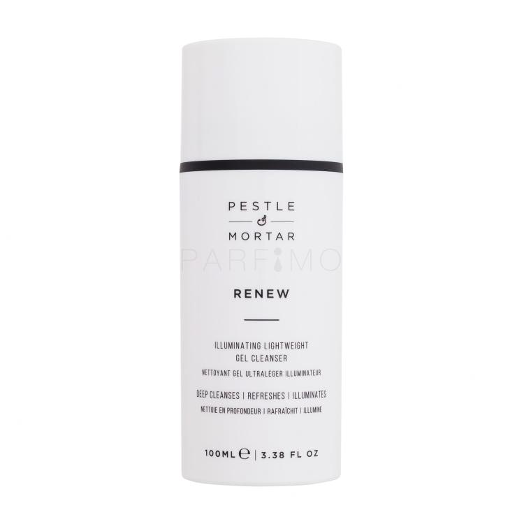 Pestle &amp; Mortar Renew Illuminating Lightweight Gel Cleanser Arctisztító gél nőknek 100 ml