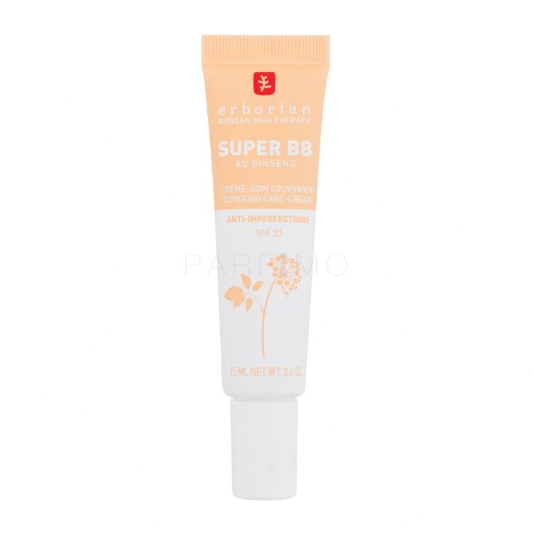 Erborian Super BB Covering Care-Cream SPF20 BB krém nőknek 15 ml Változat Nude