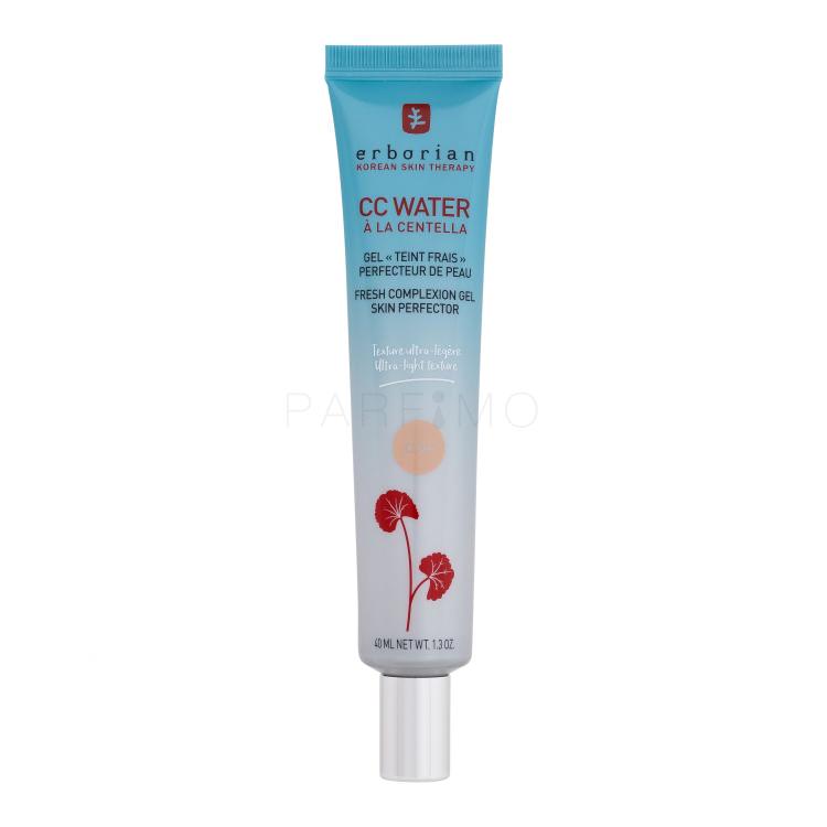 Erborian CC Water Fresh Complexion Gel Skin Perfector CC krém nőknek 40 ml Változat Clair