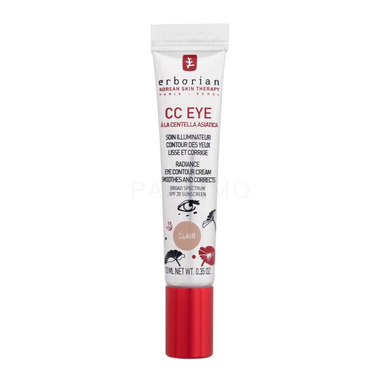 Erborian CC Eye Radiance Eye Contour Cream CC krém nőknek 10 ml Változat Clair