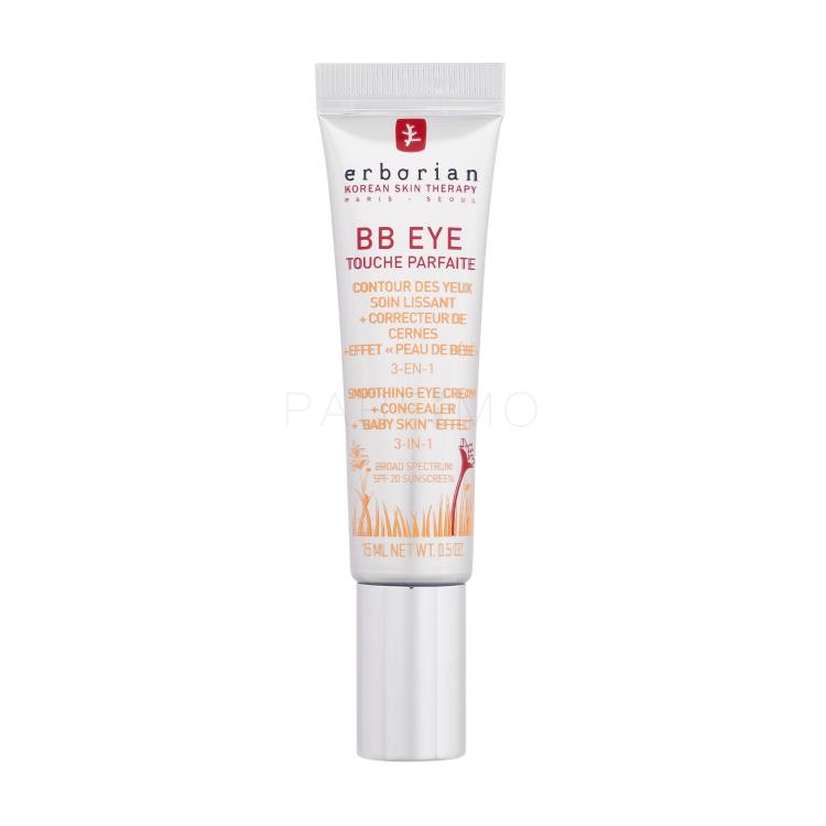 Erborian BB Eye Smoothing Eye Cream + Concealer SPF20 BB krém nőknek 15 ml