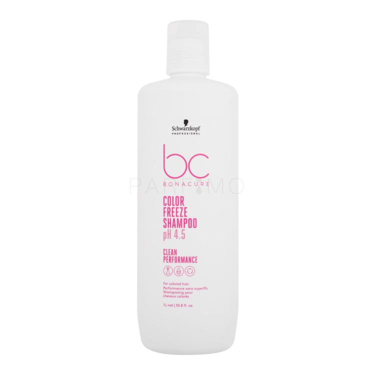 Schwarzkopf Professional BC Bonacure Color Freeze pH 4.5 Shampoo Sampon nőknek 1000 ml