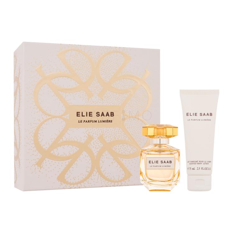 Elie Saab Le Parfum Lumière Ajándékcsomagok eau de parfum 50 ml + testápoló tej 75 ml