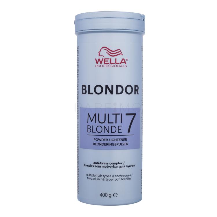 Wella Professionals Blondor Multi Blonde 7 Hajfesték nőknek 400 g