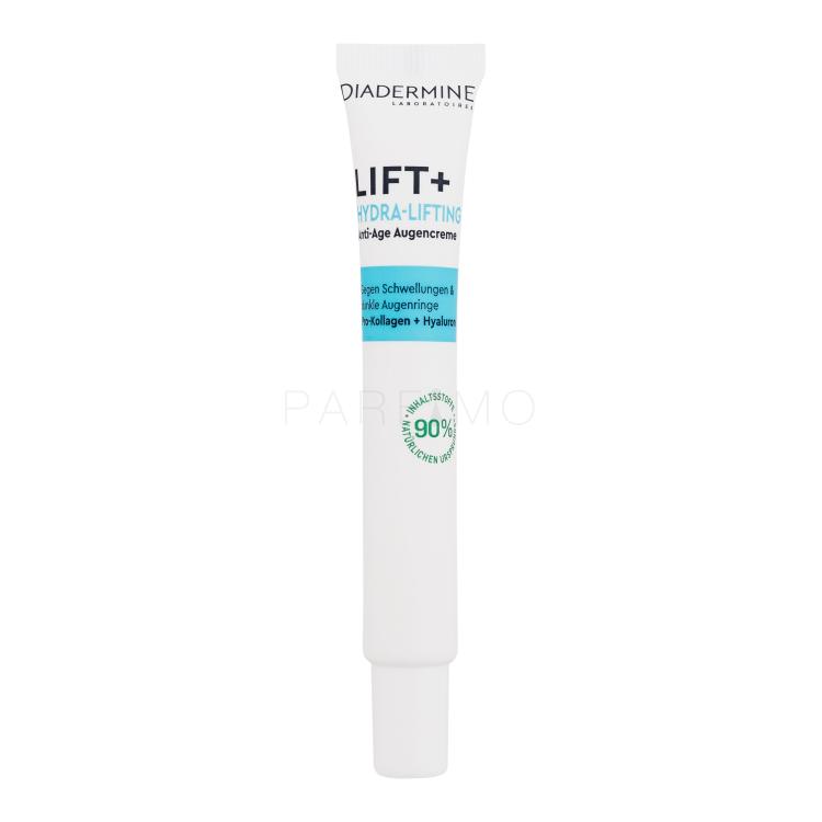 Diadermine Lift+ Hydra-Lifting Anti-Age Eye Cream Szemkörnyékápoló krém nőknek 15 ml