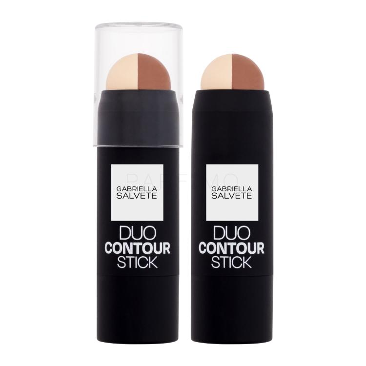 Gabriella Salvete Duo Contour Stick Highlighter nőknek 7,6 g Változat 02