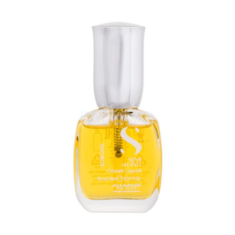 ALFAPARF MILANO Semi Di Lino Sublime Cristalli Liquid The Original Hajápoló olaj nőknek 15 ml