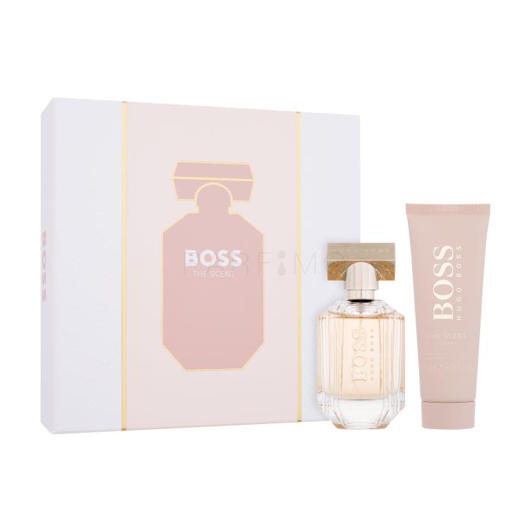 HUGO BOSS Boss The Scent 2016 SET1 Ajándékcsomagok eau de parfum 50 ml + testápoló tej 75 ml