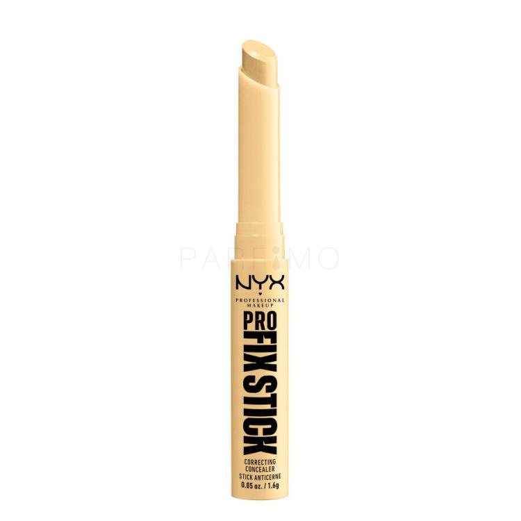 NYX Professional Makeup Pro Fix Stick Correcting Concealer Korrektor nőknek 1,6 g Változat 0.3 Yellow