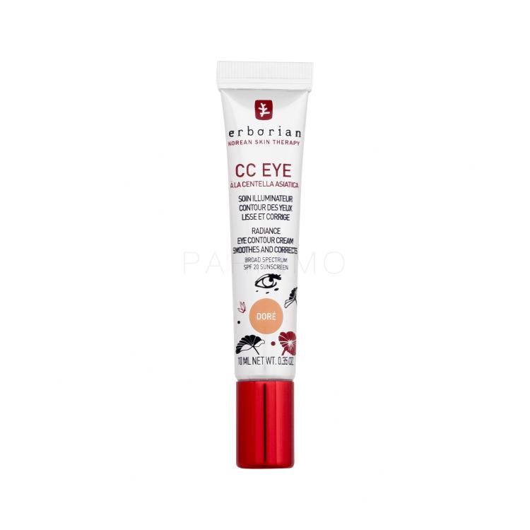 Erborian CC Eye Radiance Eye Contour Cream CC krém nőknek 10 ml Változat Doré