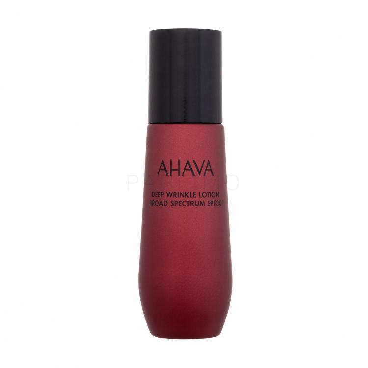 AHAVA Apple Of Sodom Advanced Deep Wrinkle Lotion SPF30 Nappali arckrém nőknek 50 ml