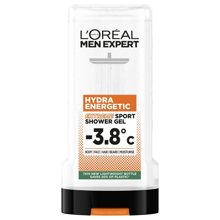 L&#039;Oréal Paris Men Expert Hydra Energetic Sport Extreme Tusfürdő férfiaknak 300 ml