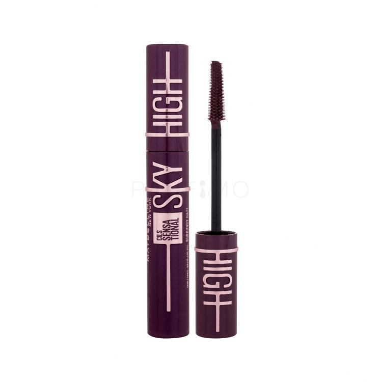 Maybelline Lash Sensational Sky High Szempillaspirál nőknek 7,2 ml Változat Burgundy Haze