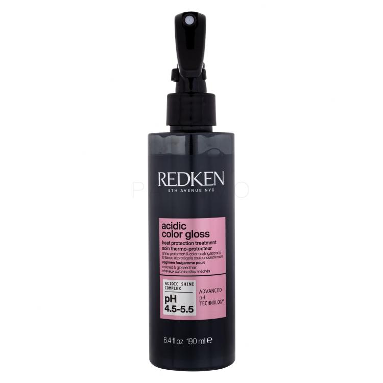 Redken Acidic Color Gloss Heat Protection Treatment Hőkezelt hajra nőknek 190 ml