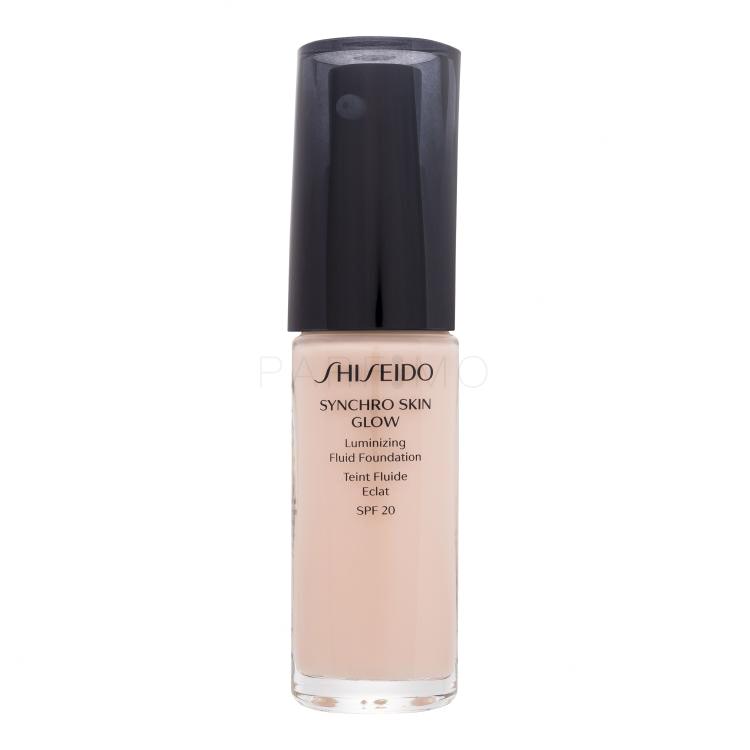Shiseido Synchro Skin Glow SPF20 Alapozó nőknek 30 ml Változat Rose 1