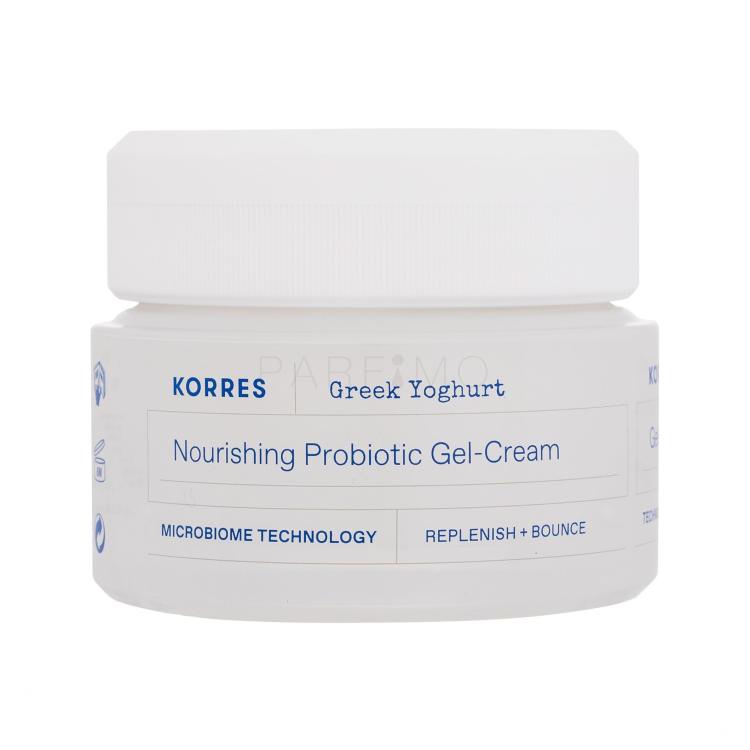 Korres Greek Yoghurt Nourishing Probiotic Gel-Cream Nappali arckrém nőknek 40 ml