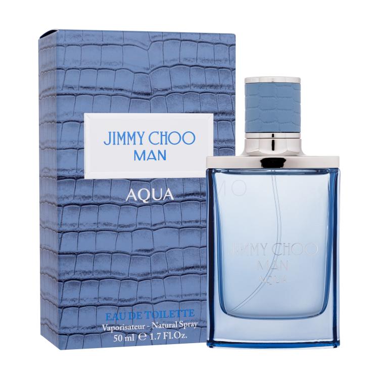Jimmy Choo Man Aqua Eau de Toilette férfiaknak 50 ml