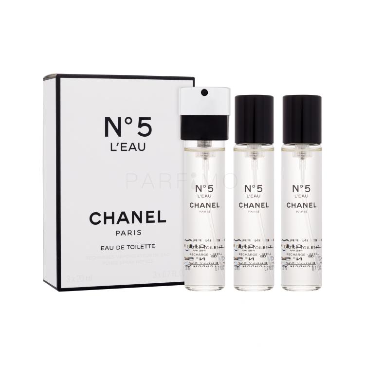 Chanel N°5 L´Eau Eau de Toilette nőknek Refill 3x20 ml
