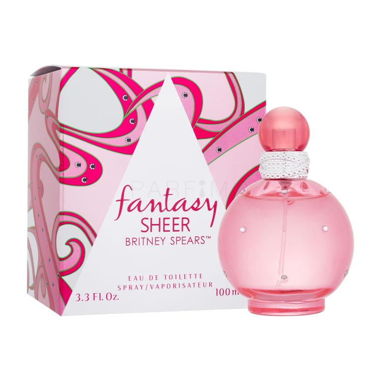 Britney Spears Fantasy Sheer Eau de Toilette nőknek 100 ml
