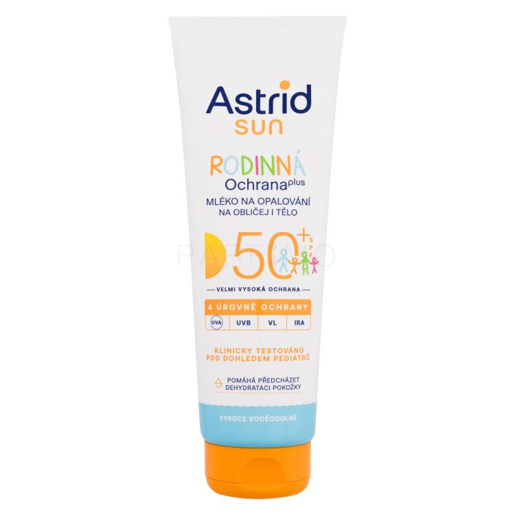 Astrid Sun Family Milk SPF50+ Fényvédő készítmény testre 250 ml