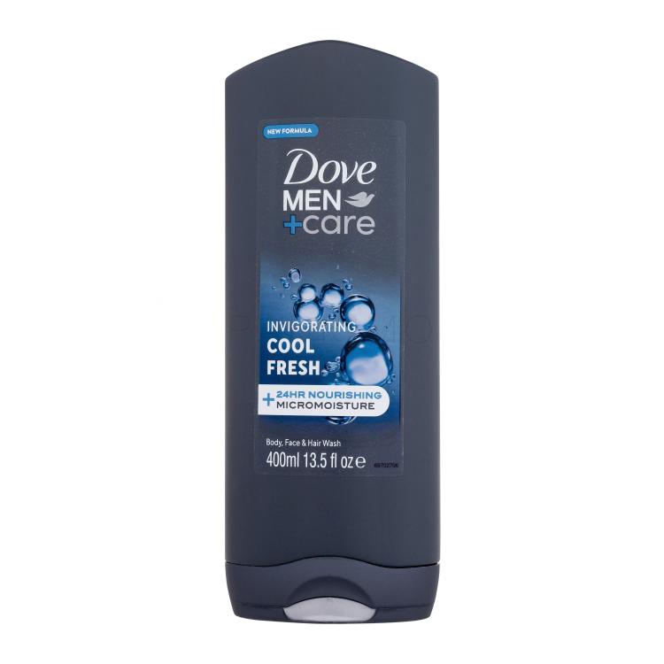 Dove Men + Care Invigorating Cool Fresh Tusfürdő férfiaknak 400 ml
