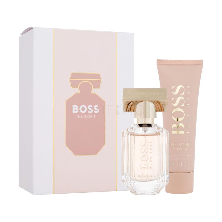 HUGO BOSS Boss The Scent 2016 SET2 Ajándékcsomagok eau de parfum 30 ml + testápoló tej 50 ml