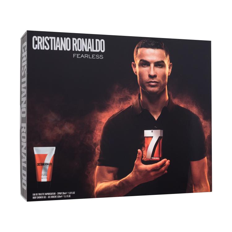 Cristiano Ronaldo CR7 Fearless Ajándékcsomagok eau de toilette 30 ml + tusfürdő 150 ml