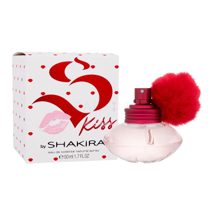 Shakira S Kiss Eau de Toilette nőknek 50 ml