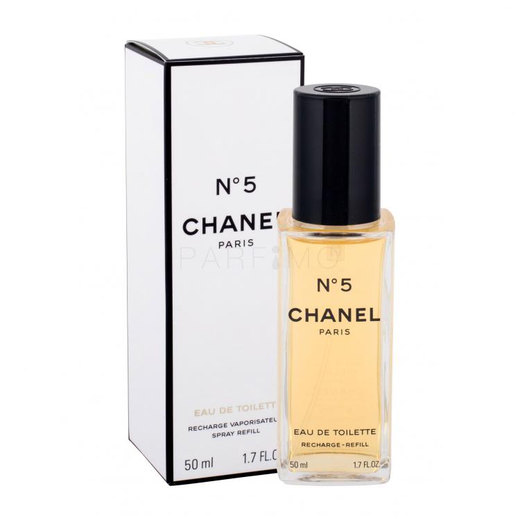 Chanel No.5 Eau de Toilette nőknek Refill 50 ml