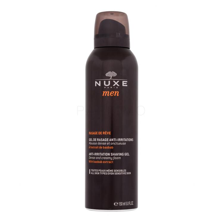 NUXE Men Anti-Irritation Shaving Gel Borotvazselé férfiaknak 150 ml