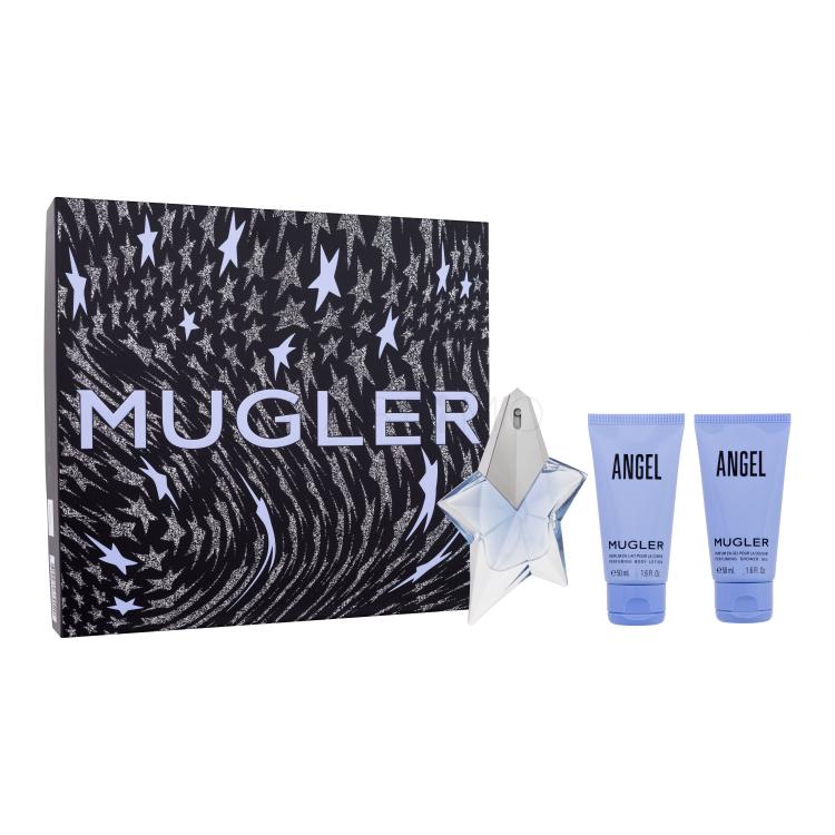 Mugler Angel SET2 Ajándékcsomagok eau de parfum 25 ml + testápoló tej 50 ml + tusfürdő 50 ml