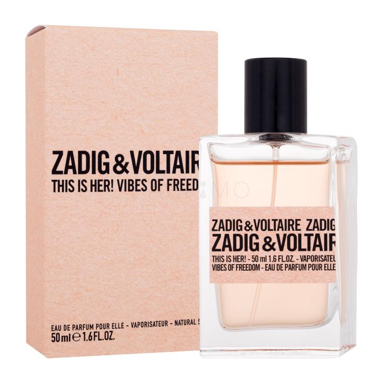 Zadig &amp; Voltaire This is Her! Vibes of Freedom Eau de Parfum nőknek 50 ml
