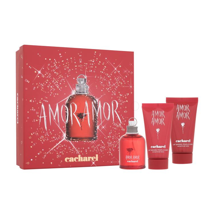 Cacharel Amor Amor SET2 Ajándékcsomagok eau de toilette 50 ml + testápoló tej 2 x 50 ml