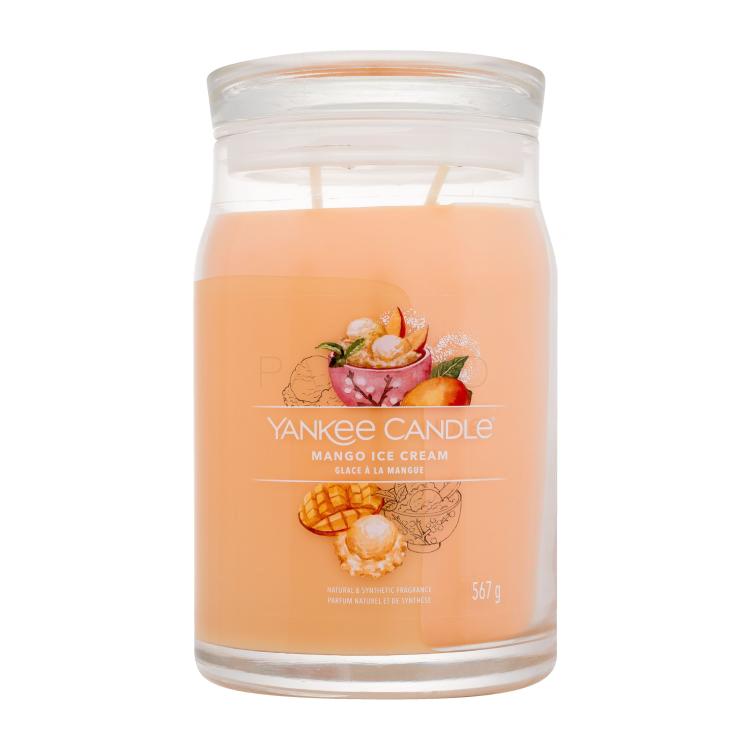 Yankee Candle Signature Mango Ice Cream Illatgyertya 567 g