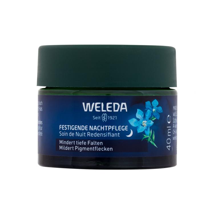 Weleda Blue Gentian &amp; Edelweiss Contouring Night Cream Éjszakai arckrémek nőknek 40 ml