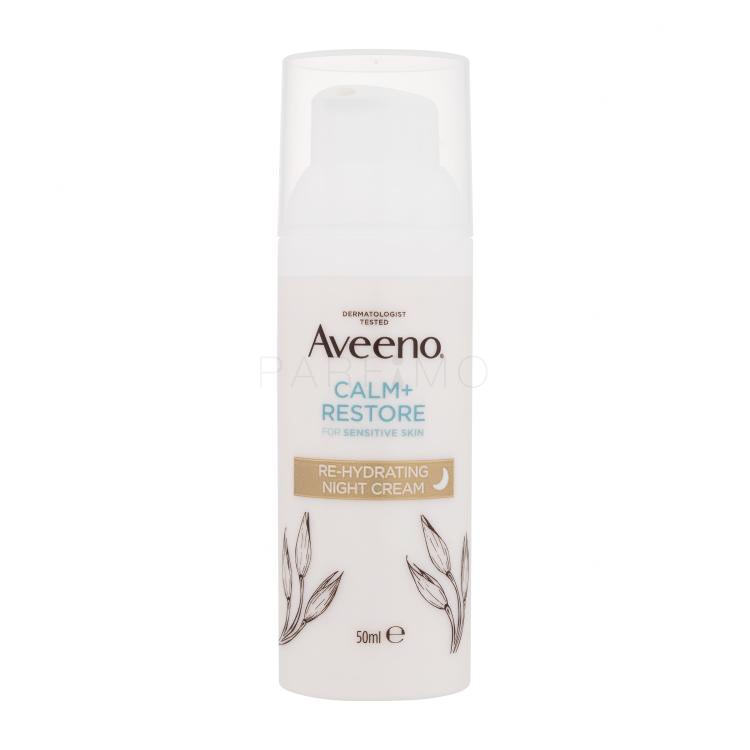 Aveeno Calm + Restore Re-Hydrating Night Cream Éjszakai arckrémek 50 ml