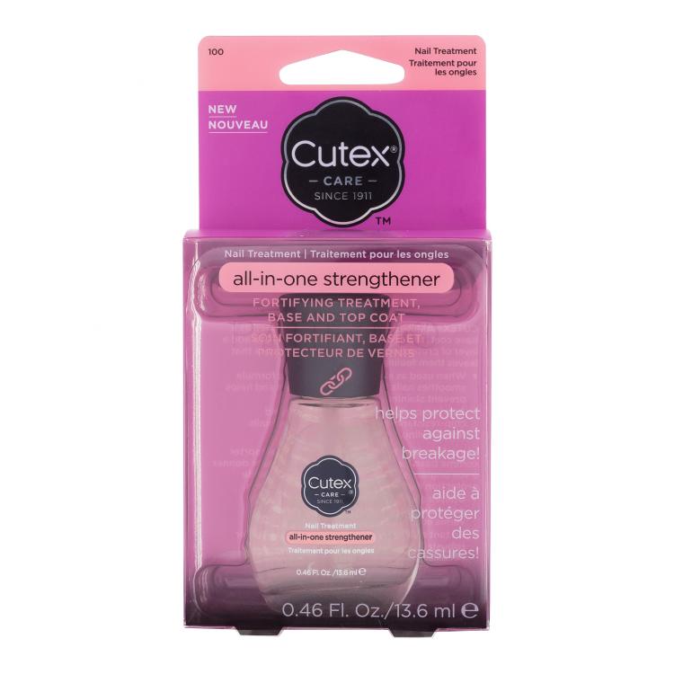 Cutex Nail Treatment All-In-One Strengthener Körömápolás nőknek 13,6 ml
