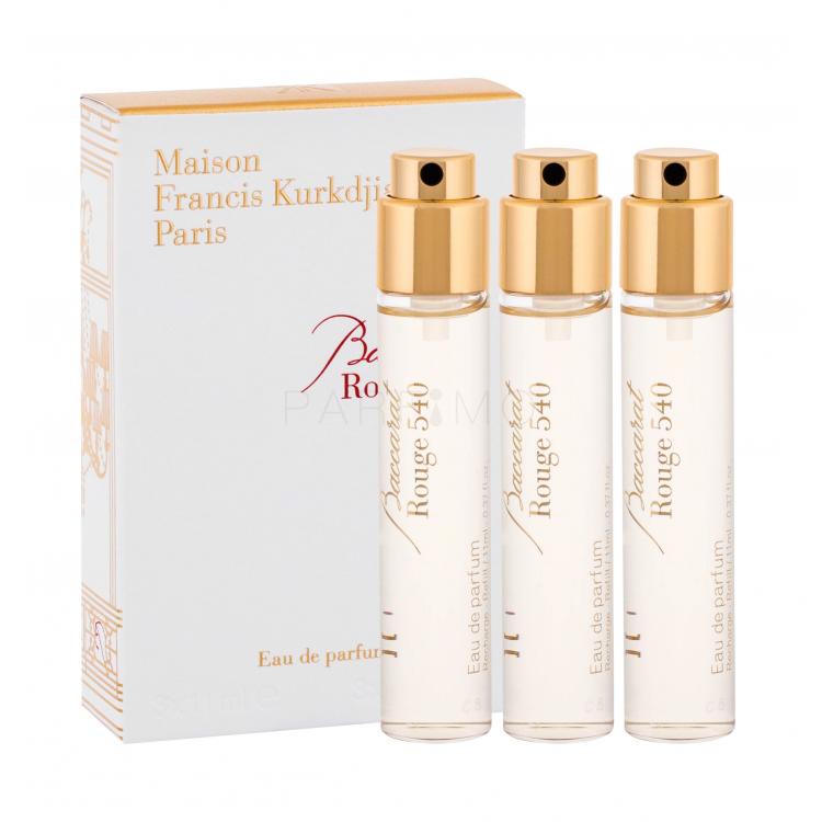 Maison Francis Kurkdjian Baccarat Rouge 540 Eau de Parfum Refill 3x11 ml