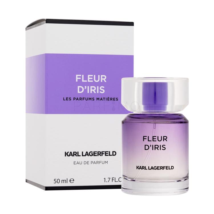 Karl Lagerfeld Les Parfums Matières Fleur D&#039;Iris Eau de Parfum nőknek 50 ml