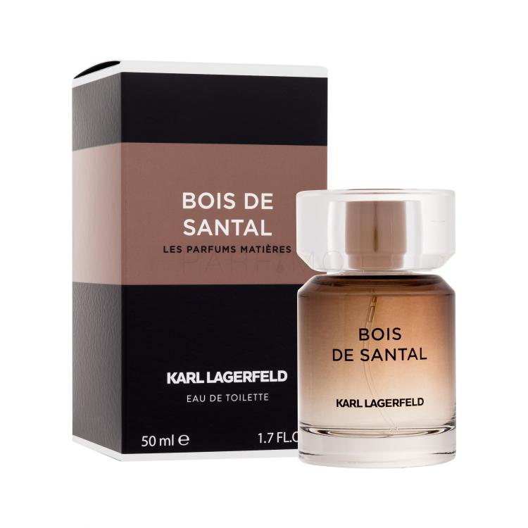 Karl Lagerfeld Les Parfums Matières Bois de Santal Eau de Toilette férfiaknak 50 ml