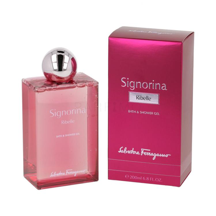 Ferragamo Signorina Ribelle Tusfürdő nőknek 200 ml