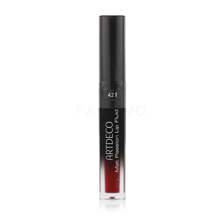 Artdeco Mat Passion Lip Fluid Rúzs nőknek 3 ml Változat 42 Boho Red