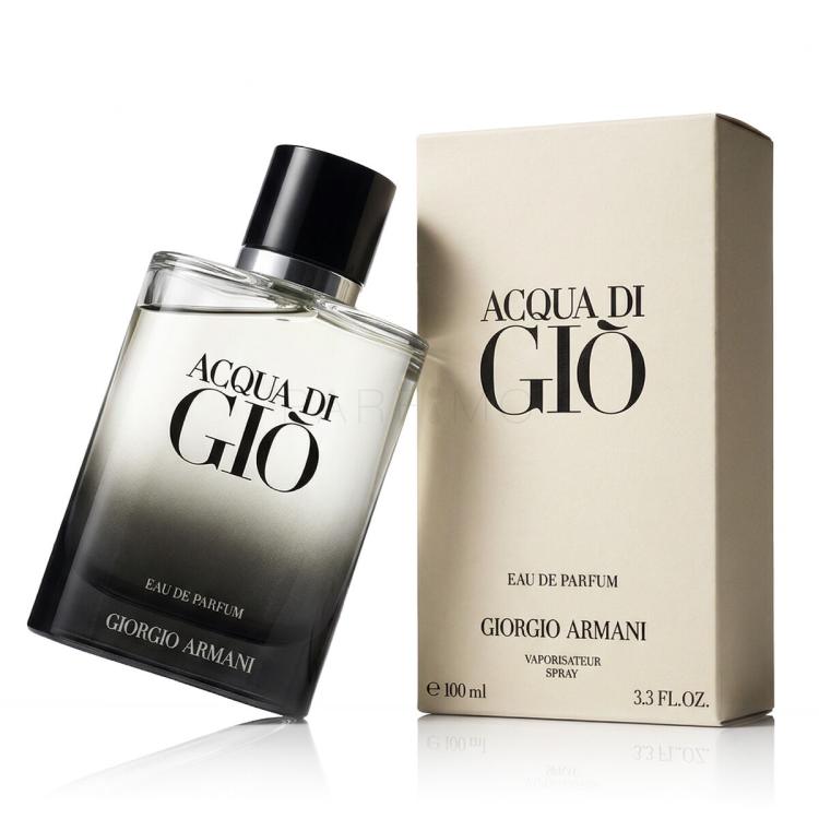 Giorgio Armani Acqua di Giò Eau de Parfum férfiaknak Utántölthető 100 ml