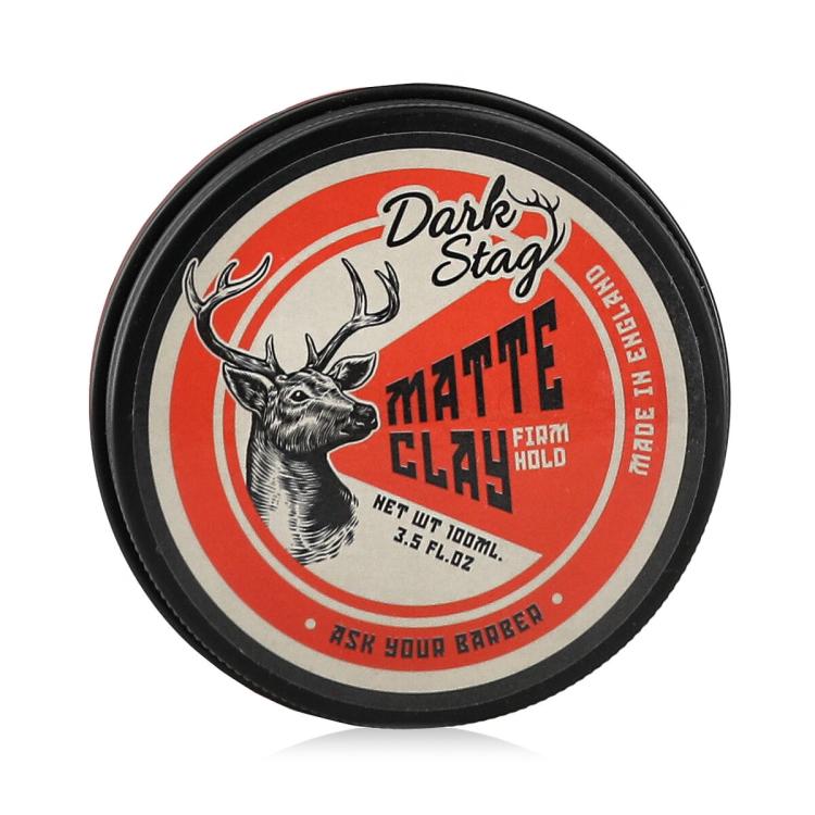 Dark Stag Matte Clay Tincskiemelés és hajformázás férfiaknak 100 ml