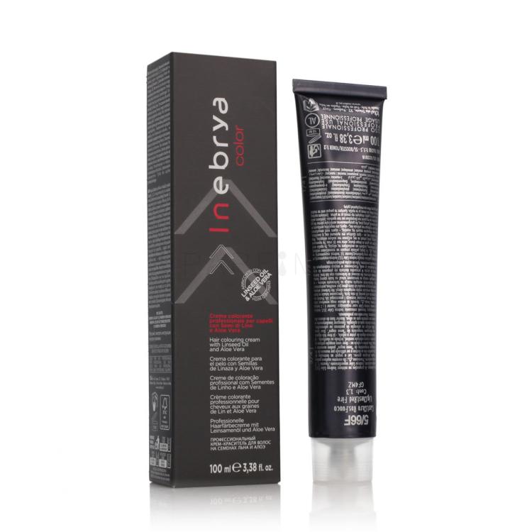 Inebrya Color Hajfesték 100 ml Változat 5/66F Light Chestnut Fire Red