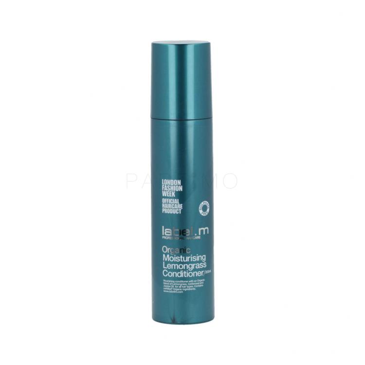Label.m Organic Moisturising Lemongrass Conditioner Hajkondicionáló nőknek 200 ml