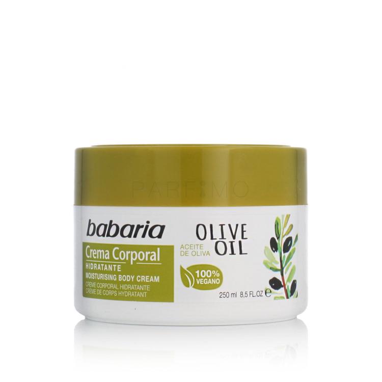 Babaria Olive Oil Moisturising Body Cream Testápoló krém 250 ml